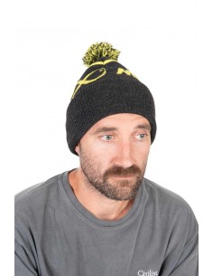 Matrix Lime Grey Bobble Hat