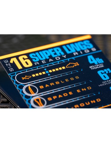 Guru Super Lwgs Pole Rigs 6 Inch