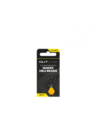 Avid Outline Tungsten Naked Heli Beads