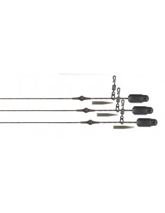 Fox Edges Submerge Heli-Clip Rigs 40 Lb
