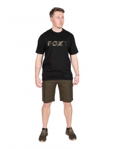 Fox Black/Camo Logo T-Shirt