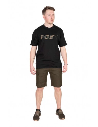 Fox Black/Camo Logo T-Shirt
