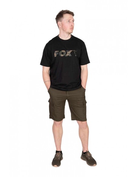 Fox Black/Camo Logo T-Shirt