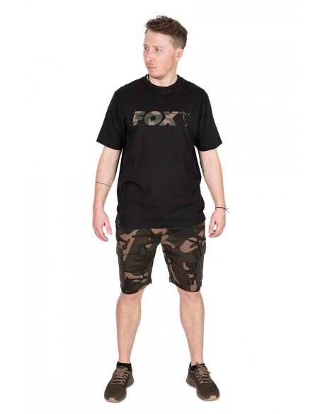 Fox Black/Camo Logo T-Shirt