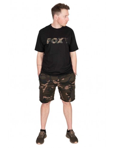 Fox Black/Camo Logo T-Shirt