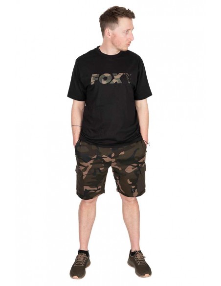 Fox Black/Camo Logo T-Shirt