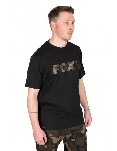 Fox Black/Camo Logo T-Shirt