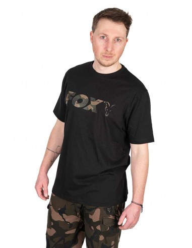 Fox Black/Camo Logo T-Shirt