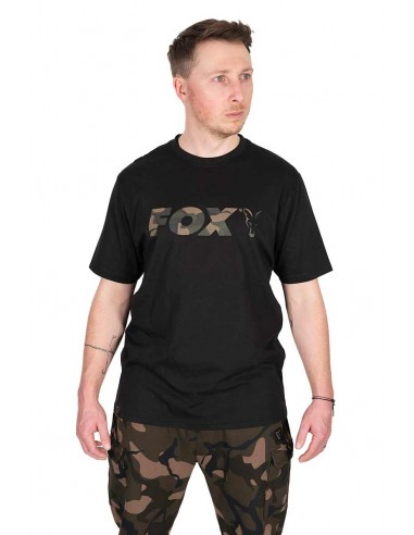 Fox Black/Camo Logo T-Shirt