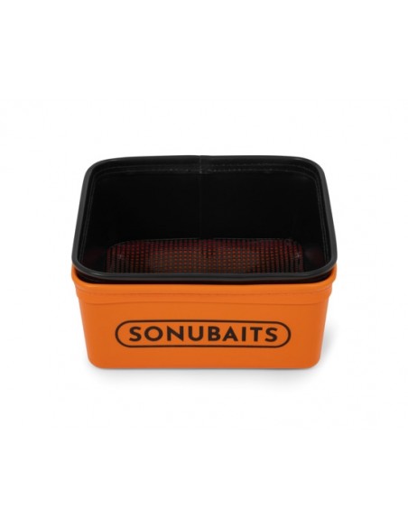 Sonubaits Eva Bait Tub & Strainer Set