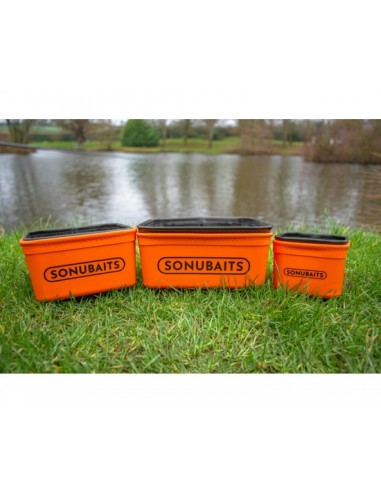 Sonubaits Eva Bait Tub & Strainer Set