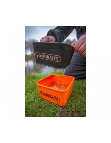 Sonubaits Eva Bait Tub & Strainer Set