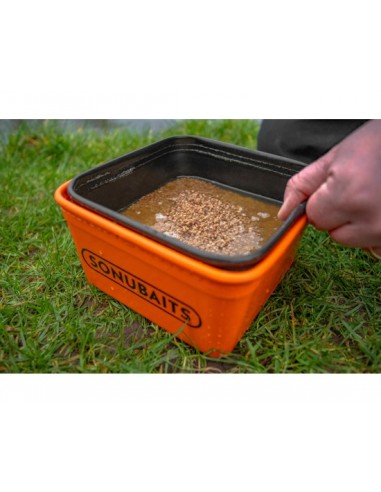 Sonubaits Eva Bait Tub & Strainer Set