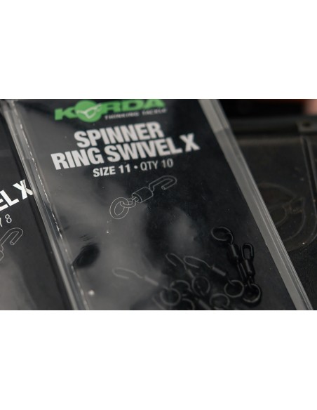 Korda Spinner Ring Swivel X  Size 11