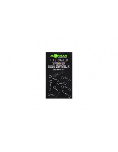 Korda Ptfe Spinner Ring Swivel X Size 11