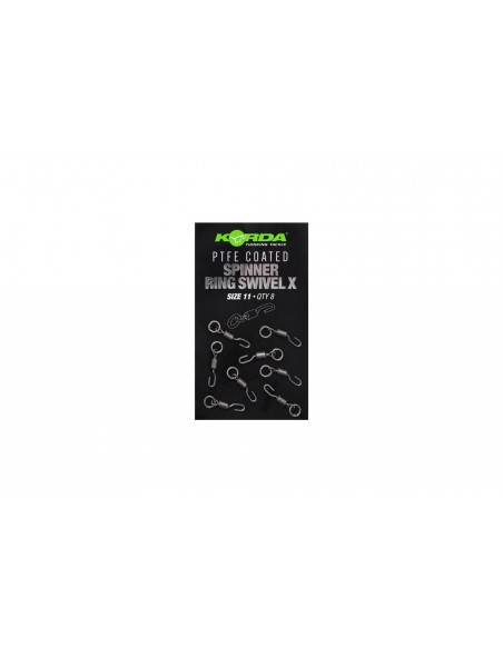 Korda Ptfe Spinner Ring Swivel X Size 11