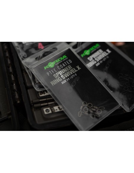 Korda Ptfe Spinner Ring Swivel X Size 11