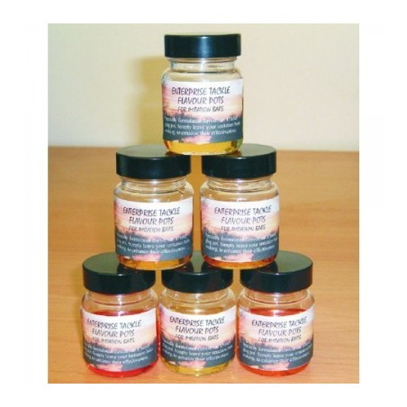 Enterprise Tackle Liquid Flavour Pots Spicy Crab & Garlic 30ml