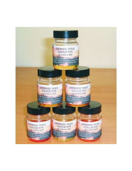 Enterprise Tackle Liquid Flavour Pots Strawberry & Aniseed 30ml