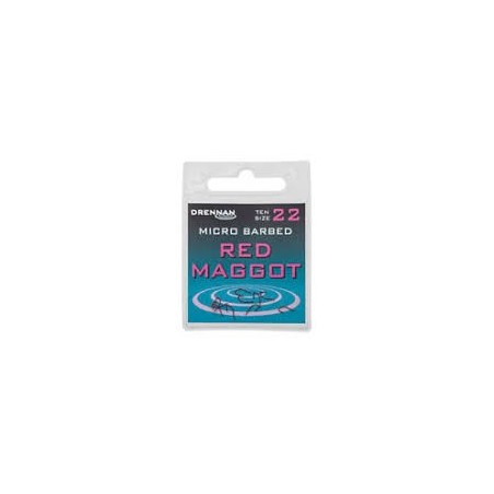 DRENNAN RED MAGGOT BARBED