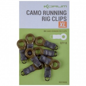 KORUM CAMO XL RUNNING CLIPS