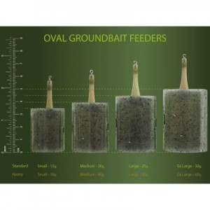 Drennan Oval Groundbait Feeders 2