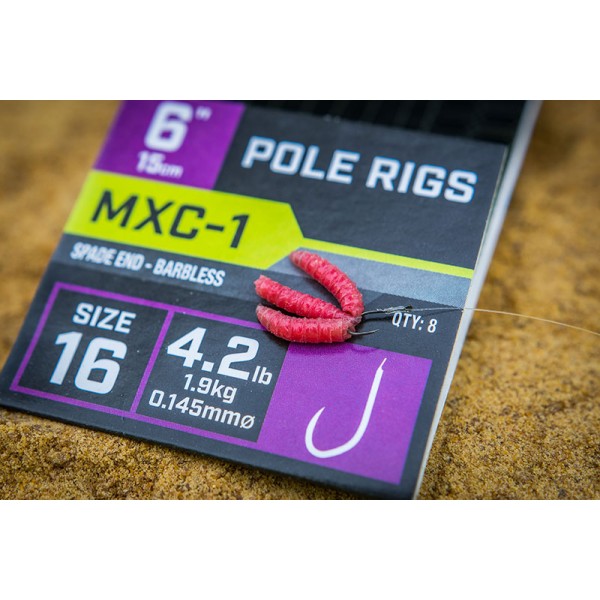 Matrix MXC-1 Barbless Pole Rigs 15 cm