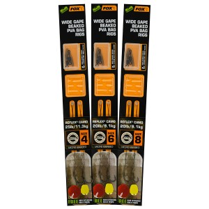 Fox Wide Gape Beaked Pva Bag Rigs