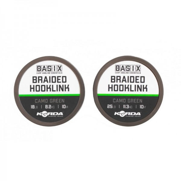 Korda Basix Braided Hooklink 10m