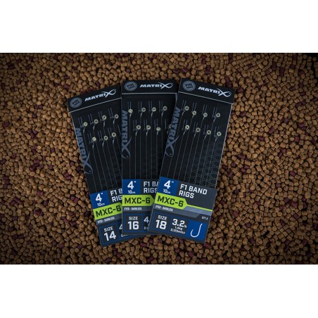 Matrix MXC-6 Barbless F1 Bands Rigs