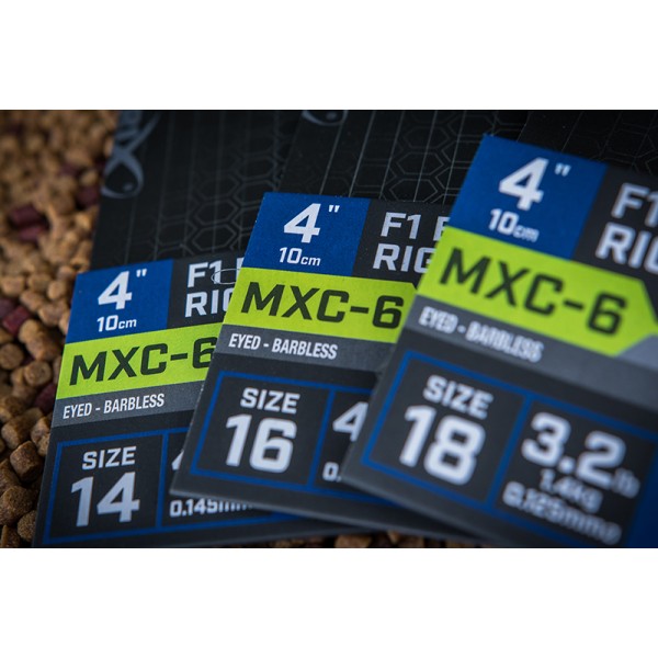 Matrix MXC-6 Barbless F1 Bands Rigs